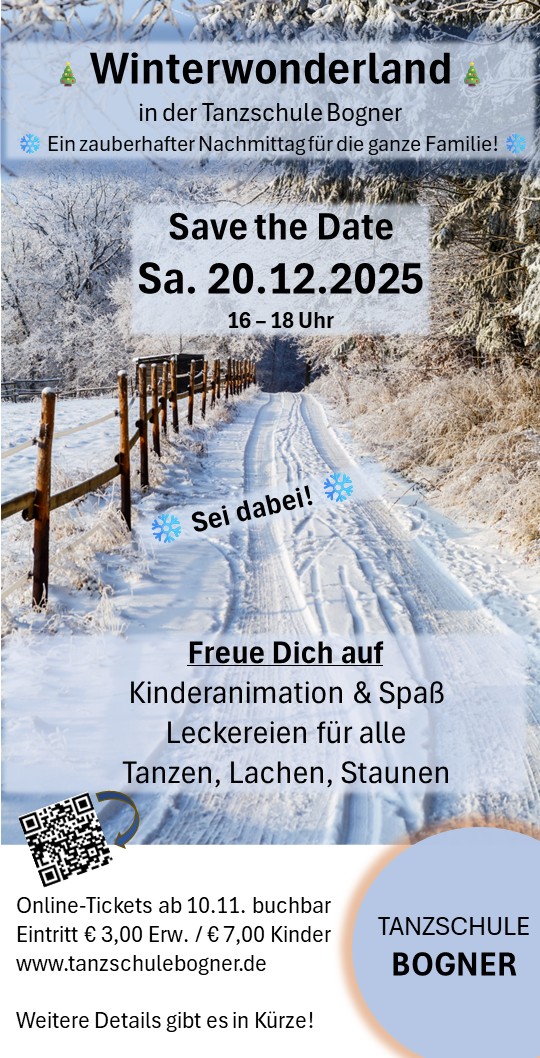Du betrachtest gerade Winterwonderland Sa. 20.12.25